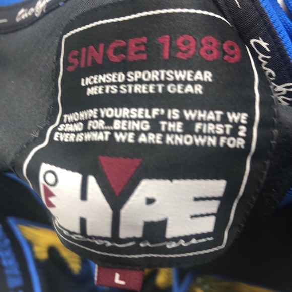 Golden State Warriors Two Hype Shirt NBALAB NBA Size Large Mens Black Embroidery - Picture 13 of 16